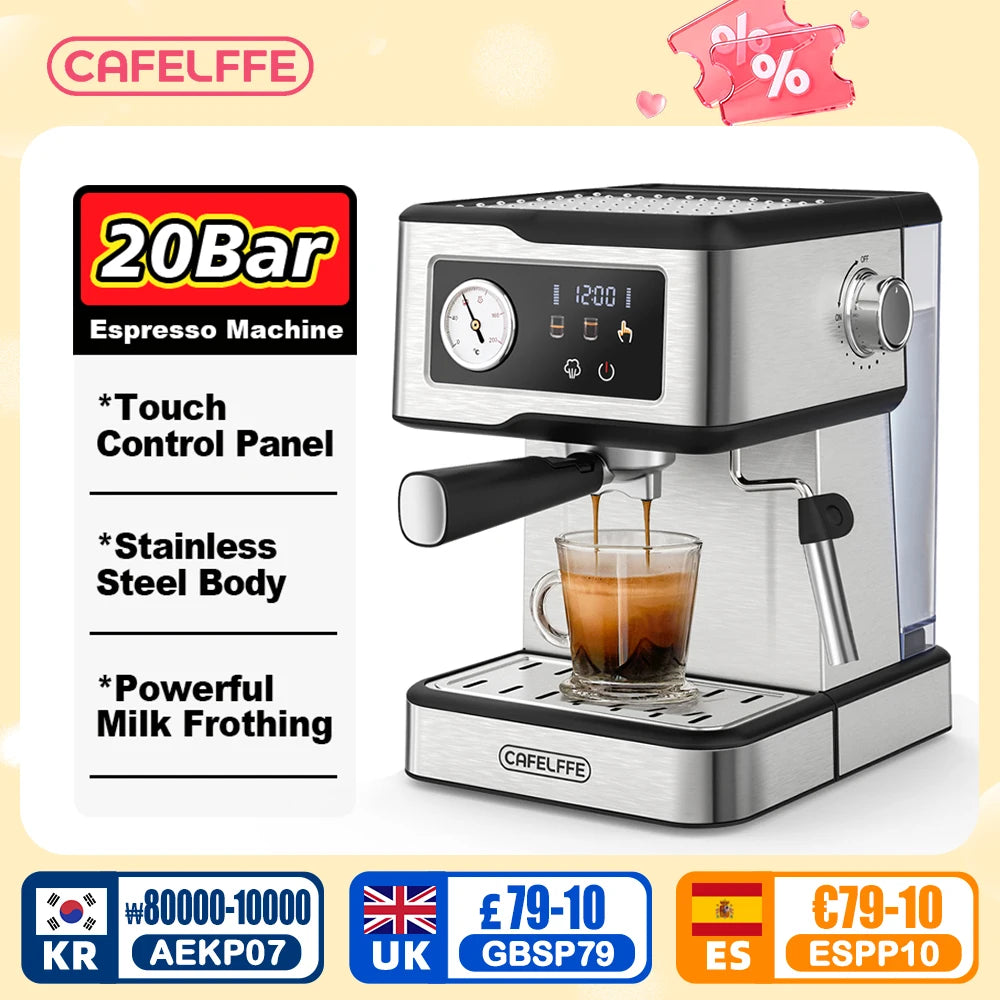 Semi-Automatic Coffee Maker Machine